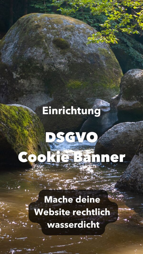 Cookie Banner Einrichtung